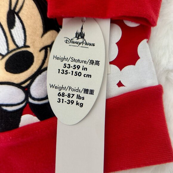 Disney Minnie Mouse “Believe in the Bow” Red Zip-Up Hoodie – Girls - Picture 11 of 11